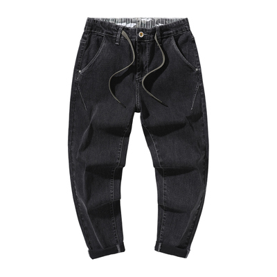 班尼路秋季新款修身直筒牛仔裤男