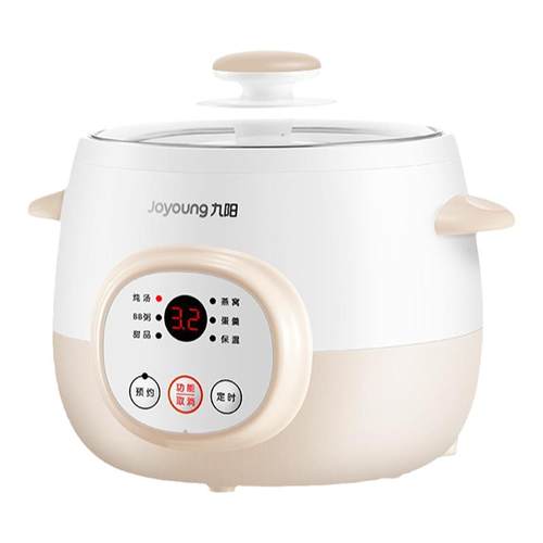 九阳电炖锅燕窝炖盅隔水炖家用全自动煲汤锅电砂锅辅食陶瓷煮粥锅