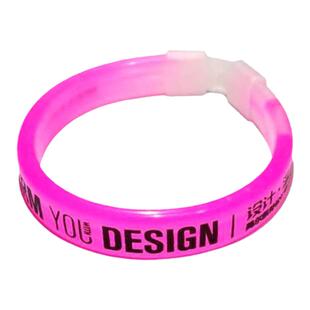 荧光手环定制荧光夜光棒三联环发光手环演唱会晚会手环LOGO定制