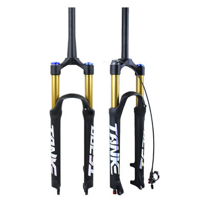 碳客山地自行车车前叉金管快拆