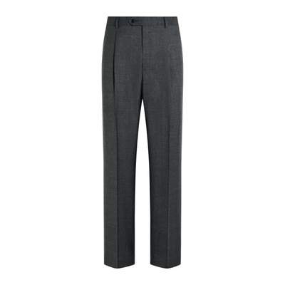 Suitsupply深灰色羊毛西裤