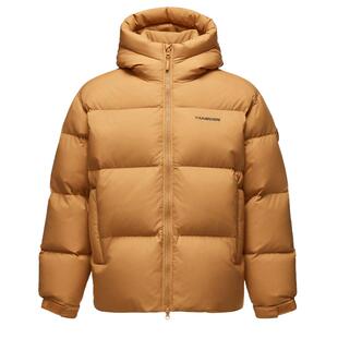 坦博尔男装羽绒服连帽短款泡芙系列加厚保暖外套高充绒量户外运动