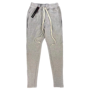 重庆现货REPRESENT 灰色男士裤脚侧拉链收脚卫裤休闲裤