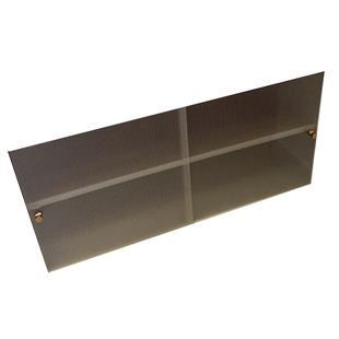 定制亚克力柜门推拉书柜玻璃门板加装小柜子书架免打孔防尘遮挡板