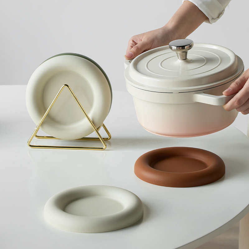 米立风物硅胶锅垫隔热垫防烫家用餐桌垫碗盘子砂锅杯垫耐高温餐垫