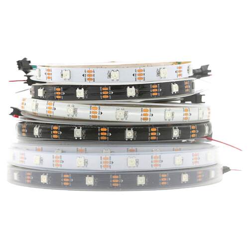 WS2812B灯带5V树莓派stm32单片机arduino可编程幻彩LED灯创客diy
