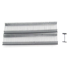 黑色现货 飞中工字胶针 吊牌枪枪针 塑料粗胶针 排针子弹 5盒包邮