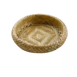 天罗妇炸物篮迷你竹编筐点心篮子竹篓蔬菜提篮农家乐餐具摆盘装饰