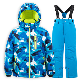 儿童滑雪服套装分体男女童单板加厚保暖冬季防水装备小中大童棉服