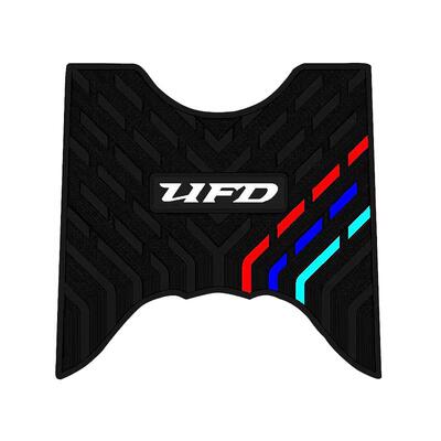 豪爵UFD125三条杠橡胶脚垫