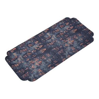 复古甲骨文防水干泡茶席