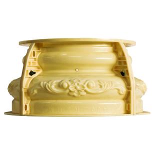 罗马柱柱脚底座柱头模具圆柱花头圆形柱帽顶水泥柱子装饰造型模板