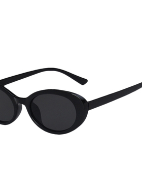 BACKNOW椭圆太阳镜复古墨镜