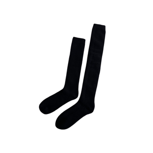 护腿显瘦~35%山羊绒长筒袜厚过膝高筒外穿堆堆袜连裤打底袜护小腿