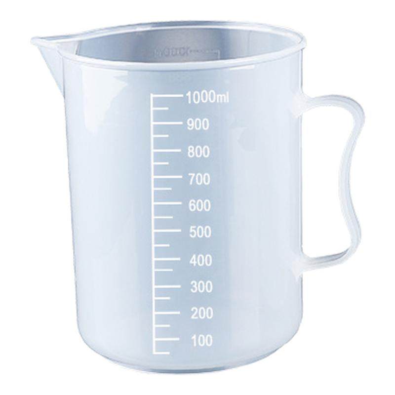 量杯厨房用食品级量杯带刻度耐高温量筒刻度杯塑料量杯500ml烧杯