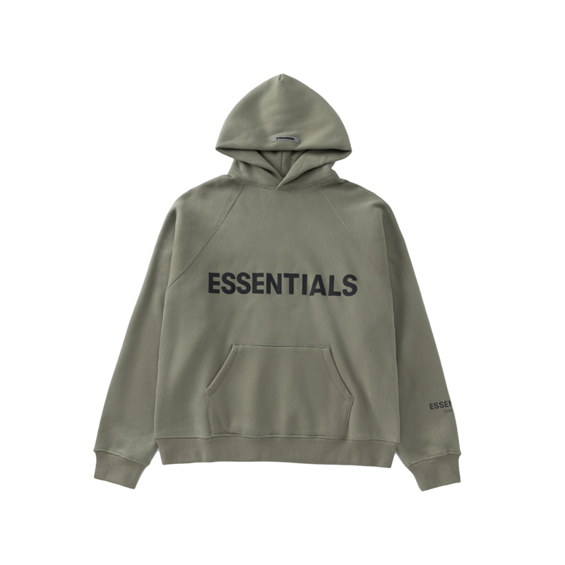 FEAR OF GOD FOG复线ESSENTIALS胸前字母男女高街休闲卫衣连帽衫