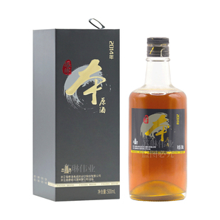 塔牌绍兴本原酒无焦糖色2014 半干型糯米酒花雕酒500ml*6瓶礼盒装
