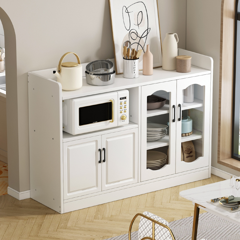 餐边柜客厅置物柜现代简约碗柜家用厨房柜子储物柜靠墙收纳茶水柜