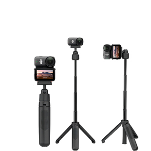 适用大疆osmo nano手持自拍杆落地三脚架NANO延长杆多功能支架三脚支架运动相机配件