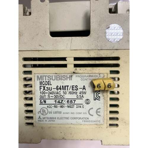在线议价三菱PLC FX3U-64MT/ES-A，日本原装，100-