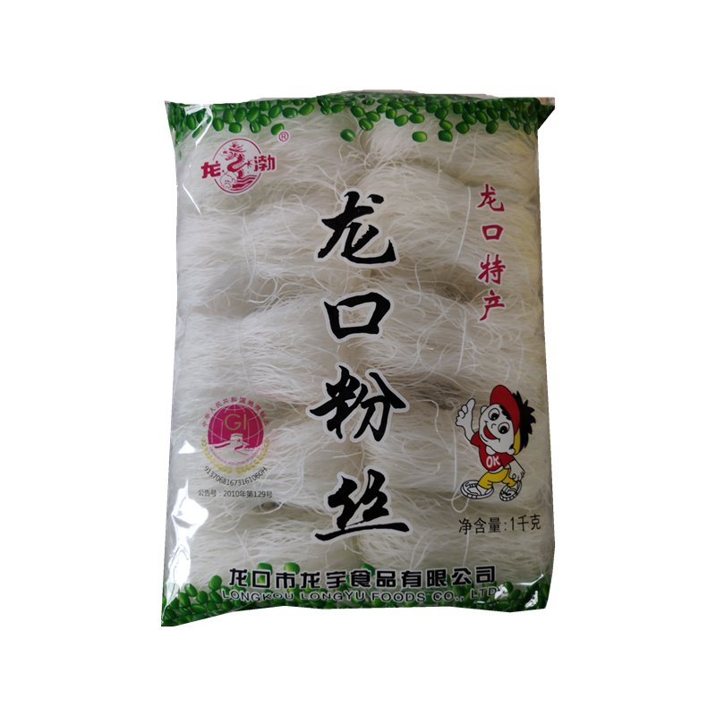 龙口粉丝正宗山东特产袋装100冲泡方便面/拉面/面