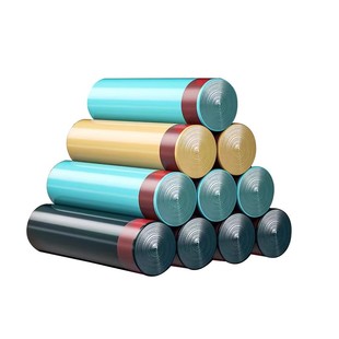 家用垃圾袋加厚手提式抽绳厨房宿舍学生收口塑料袋中大号实惠装