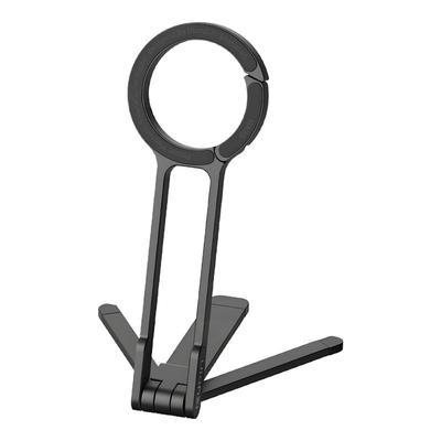 登山扣铝合金磁吸手机支架便携摄影旅行多功能横竖三脚架扩展磁吸