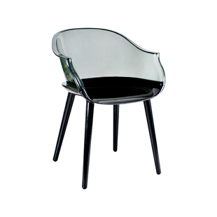 北欧透明椅家用简约餐椅亚克力靠背轻奢塞班椅户外设计师幽灵椅子