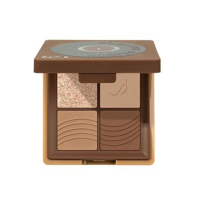 哑光大地色新款彩妆四色眼影