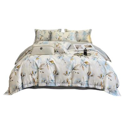 巧彤古典民族风纯棉贡缎棉被套