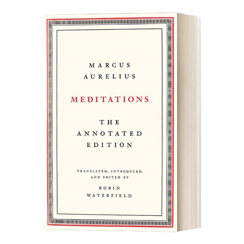 新译沉思录 英文原版 Meditations 精装注解版 精装 英文版 进口英语原版书籍