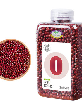 田喜粮鲜有机红小豆430g高蛋白