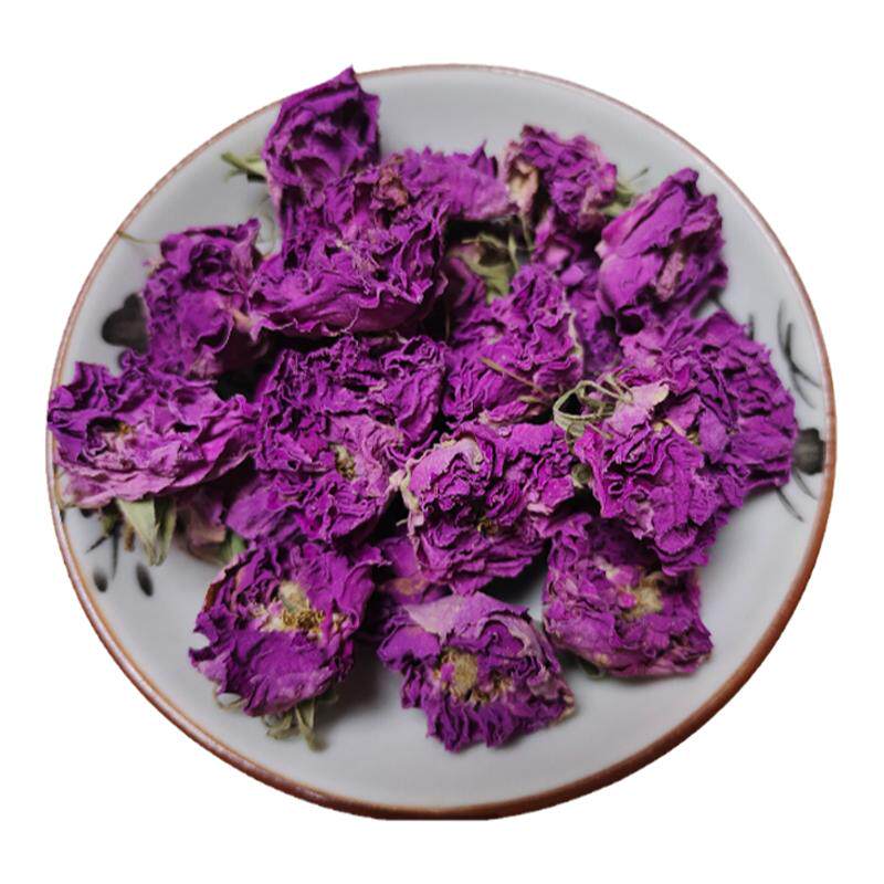 新疆野生冰珀玫瑰花冠茶和田平阴养生干花大马士革玫瑰花茶100g