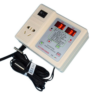 贝龙627温差比较控制器太阳能热水回水循环智能数显开关插座仪表