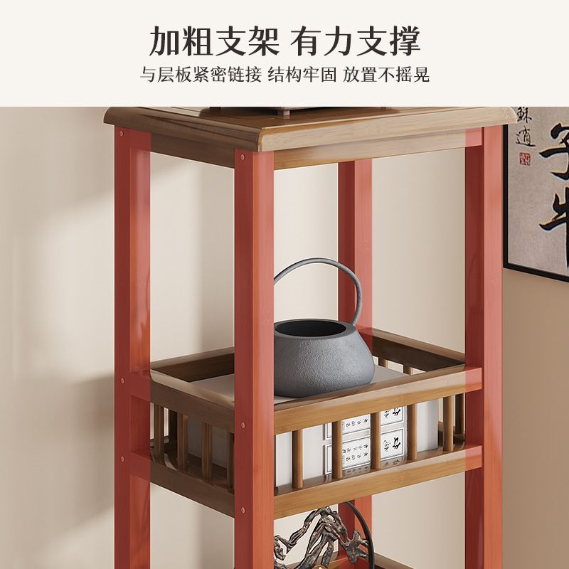 茶水架茶桌茶台现代分层家用茶几置物架收纳架客厅摆件办公室简约