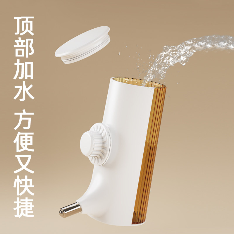 狗狗挂式饮水机猫咪自动喂水狗笼子喂食器猫喝水悬挂水壶宠物用品