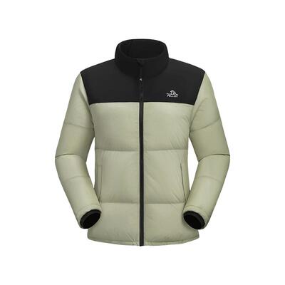 伯希和防风鹅绒高蓬羽绒服