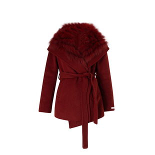 MD千亿【朱华流影】2025冬季厚款保暖休闲时尚羊毛毛呢外套