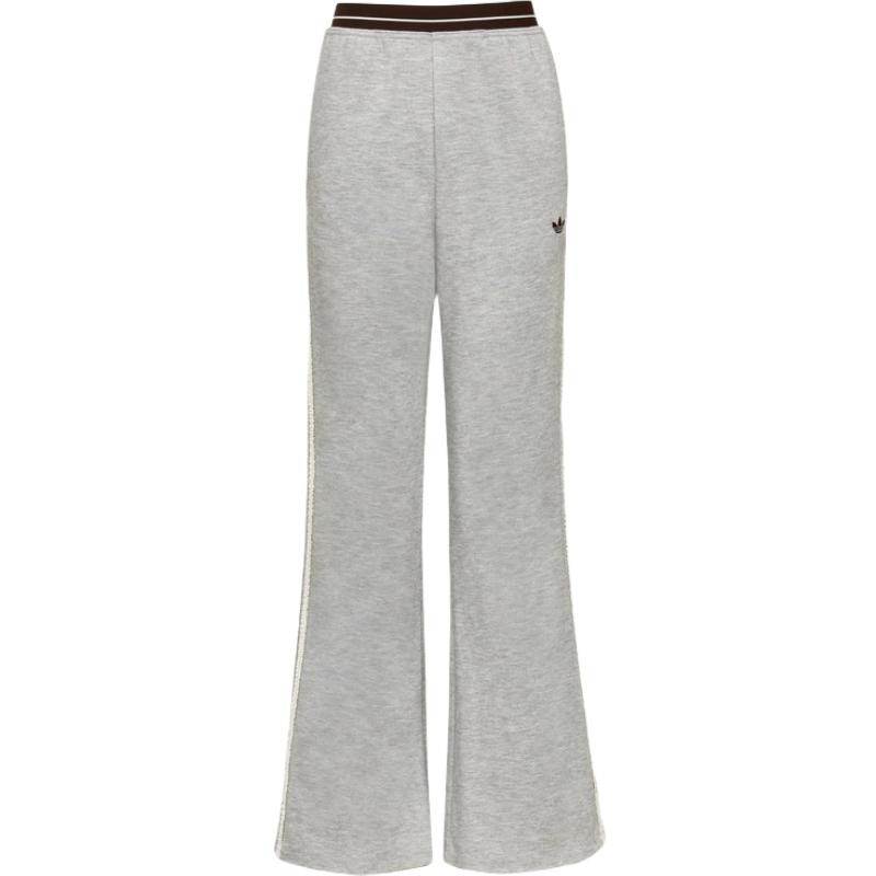 「王欣瑜同款」adidas阿迪达斯三叶草女子休闲运动裤微喇裤KX6892
