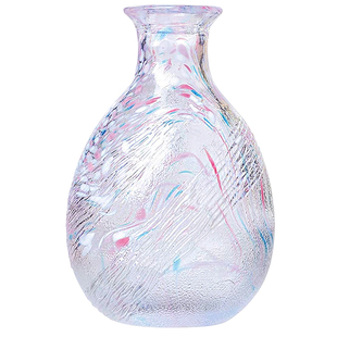 日本进口东洋佐佐木手工彩色玻璃酒杯日本料理创意酒具日式清酒壶