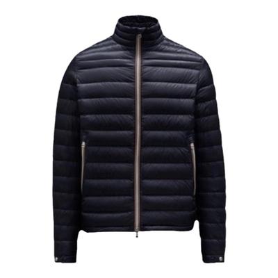 蒙口男士蓝色薄款夹克Moncler