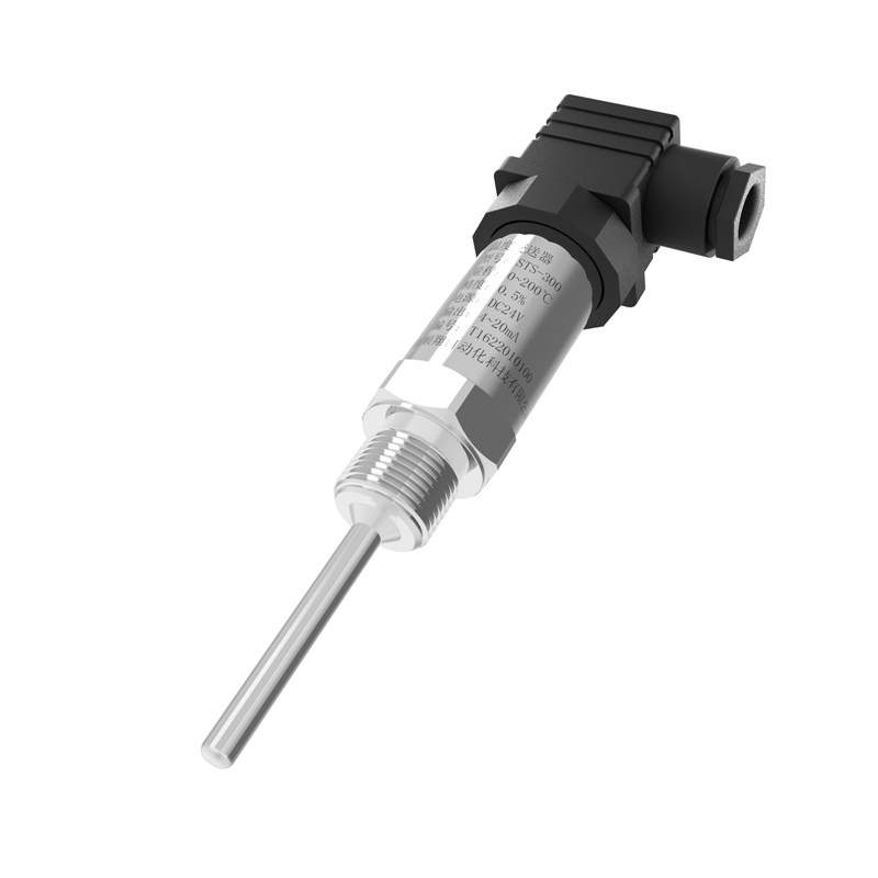 高精度温度变送器 PT100变送器 插入式温度变送器4-20mA