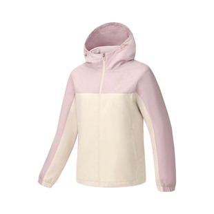 贵人鸟女款风衣两件套连帽防风衣休闲运动外套女款拼色冬季保暖