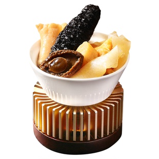 皇家和成丰 麒麟干鲍佛跳墙一人份加热即食鲍汁位上盆菜共10份