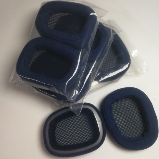 Logitech罗技G433不掉皮耳罩 G231原版网布耳罩 G933 633适用耳套