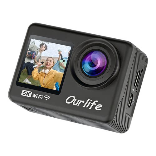 【曦月推荐】Ourlife运动相机M61TR户外5K爬山骑行潜水摩旅Vlog