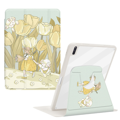 360°旋转华为保护壳送钢化膜