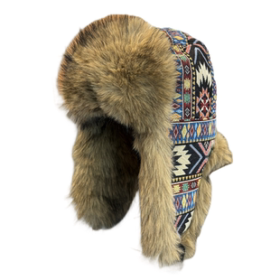 东北加厚防寒保暖雷锋帽男女冬季滑雪骑车护耳帽户外旅游飞行帽子