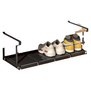 鞋柜分层隔板鞋架分隔层可伸缩置物架下挂内置鞋子收纳神器省空间
