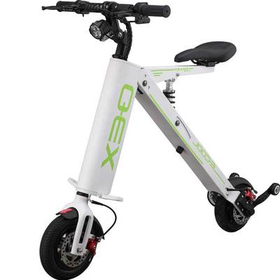 迷你超轻双轮折叠电动车便携式